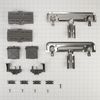 Whirlpool W10712394 Adjuster KIT, Single Unit, White