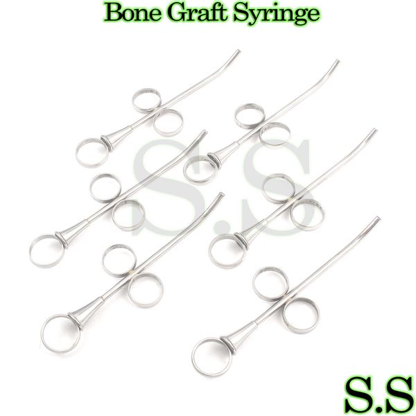 6 Bone Graft Syringe 6.5mm Implant Dental Instruments