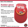 Interpet 6376202 Gummihandschuh, Rot