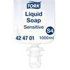 Tork Sensitive Liquid Soap S4, Dermatologically Tested, 1000ml, 424701
