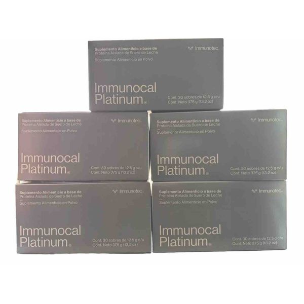 immunotec immunocal platinum 5 Boxes