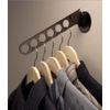Adjustable Laundry Valet Clothes Hanger Chrome