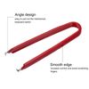 sourcing map IC Puller Chip Extractor Stainless Steel with Insulated Vinyl Grip Red 1 Pack