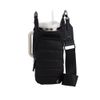 WanderFull HydroBag HANDLE Black Matte with Black Vegan Leather Trimmed strap