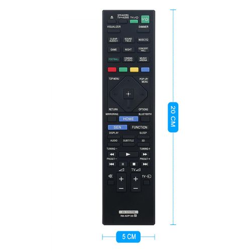 RM-ADP120 Replace Remote Control Compatible with Sony Blu-ray Disc/DVD Home Theatre System BDV-N5200W BDV-N9200W BDV-N7200W HBD-N9200W HBD-N7200W HBD-N5200W BDV-N9200WL BDV-N7200WL BDV-N9200WB