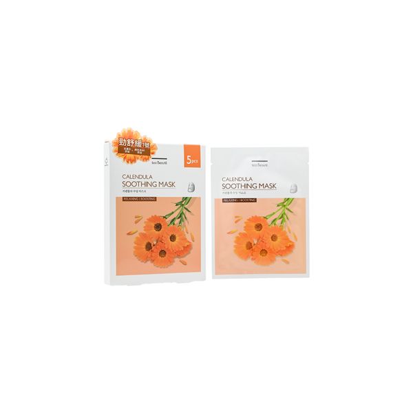 Soo Beauté Calendula Soothing Mask(5 pcs)