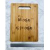 Cutting Board Mi Casa Es Su Casa  Bamboo Cutting Board Gift
