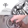 Universal Stainless Steel Drain Strainer For Kitchen Sinks With Wing Nut Style