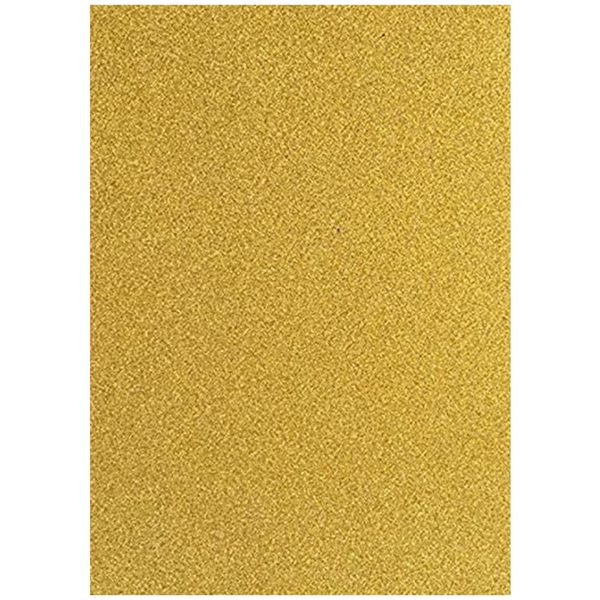 Baisunt 20 Sheets Gold Glitter Cardstock Paper for DIY Art Project, Scrapbook, Birthday Wedding Party Decoration 250GSM(8x12 In, Non Adhesive)