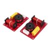 Fasizi 2Pcs 130W 2-Way Speaker System Audio Crossover Filters Frequency Distributor