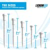 Lignum Tee Bag 12Pcs - White, Size: 72 mm