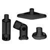 Black - 2 Pack Lot - Universal Wall or Ceiling Speaker Mounts Brackets fits BOSE