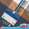 Lola Rola Sticky Mop Refills | Traps Dirt, Dust, and Hair | Pet Hair Remover & Cleaner | Giant Adhesive Roller | 30 Large Adhesive Floor & Carpet Cleaner Roller Mop Perforated Sheets | 1 Pack