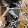 FLISSA 16-in-1 Multi Tool Plier Portable Compact EDC Multitool With Pocket Knife