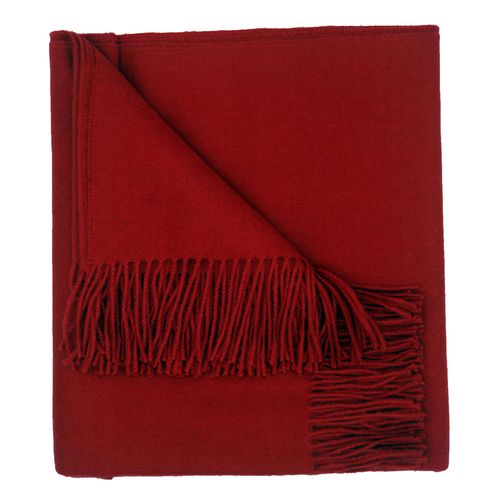 100% Baby Alpaca Throw Blanket, Our Solid Color Throw/Afghan
