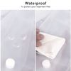 A5 Document Wallet-6 Pack Plastic Wallets A5 with Popper Plastic Folders Document Files Popper Wallet Envelope Folders Pockets