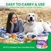 BuddyCheer 50 Pet Wipes - Easy & Quick Teeth Cleaning Solution for Dogs and Cats