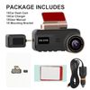 Dual Lens Car DVR Dash Cam Video Recorder Front/Inside Camera G-Sensor HD 1080P