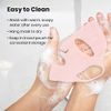 Lindo Silimask - Reusable Anti-Wrinkle Silicone Face Mask Holder for Sheet Masks, Moisturizing Facial Mask Cover, Prevent Evaporation, Beauty Face Tool, Travel Pouch Included, 2 Pack