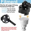 Paramount PCC2000 Large Pop Up Cleaning Head PV3 Nozzle Tool 004-552-5440-00
