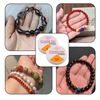 10 Rolls Clear Elastic Thread, Clear Elastic String for Bracelet Making, Bracelet String, Clay Bead Stringing, Invisible Thread for Jewellery making Beading & DIY Craft Projects (0.8mm 6m)