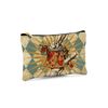 CafePress White Rabbit Vintage Zipper Makeup Pouch, 8.5"x6"