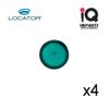 Locator Male Extended Range, Green 3-4 lbs (4 Pack)