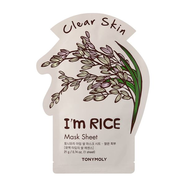 Tonymoly I'm Rice Clear Skin Real Sheet Mask KCO-RIC-MS