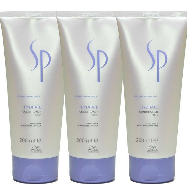 Wella SP System Professional Hydrate Conditioner Set 3 x 200 ml