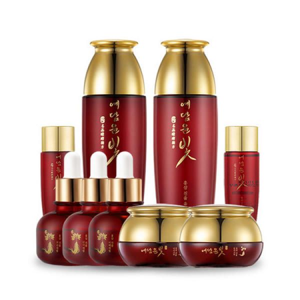 Yedam Yunbit Red Ginseng Jinyul 7 Piece Set Women’s Basic Cosmetics Set Whitening Wrinkle Improvement Elasticity Care_MC