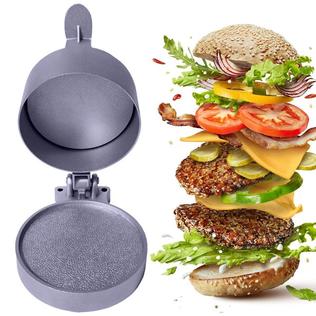 High Quality Round Shape Hamburger Press Aluminum Alloy Hamburger