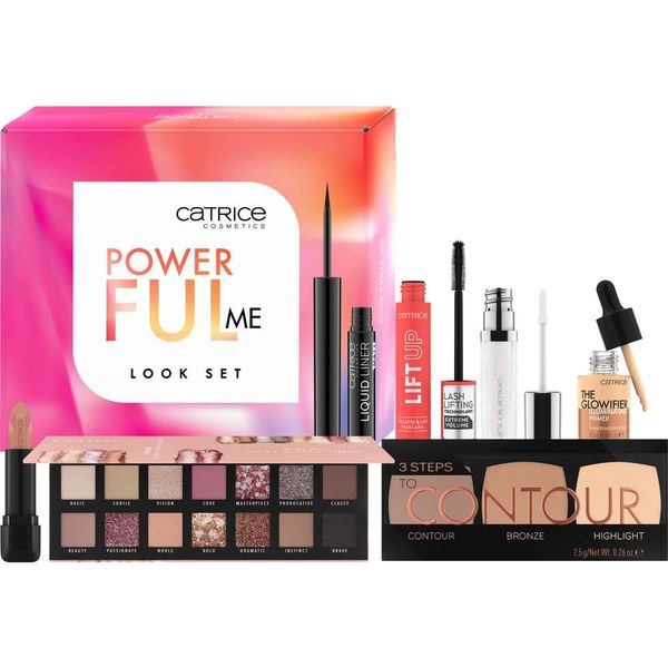 Catrice Powerful Me Look Set, vegan, ohne Parabene, acetonfrei, 1er Pack (7pcs)