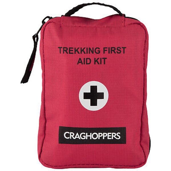 Craghoppers Basic Trek First Aid Kit Medical Emergency Survival Camping Zip Case