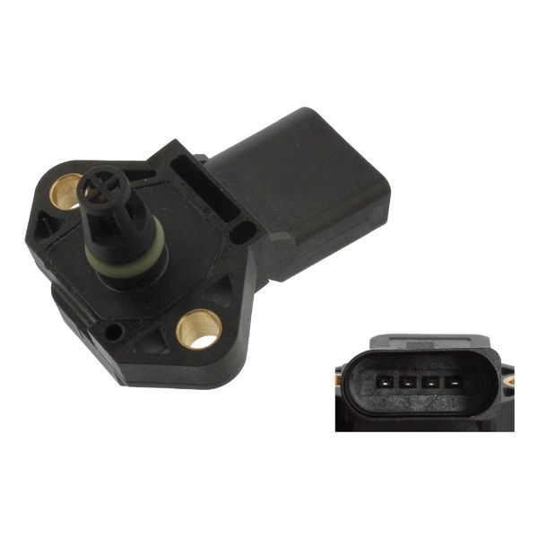 febi bilstein 36116 Boost-Pressure Sensor, pack of one