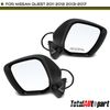 2Pcs Black Power Mirror for Nissan Quest 2011 2012-2017 Driver & Passenger Side
