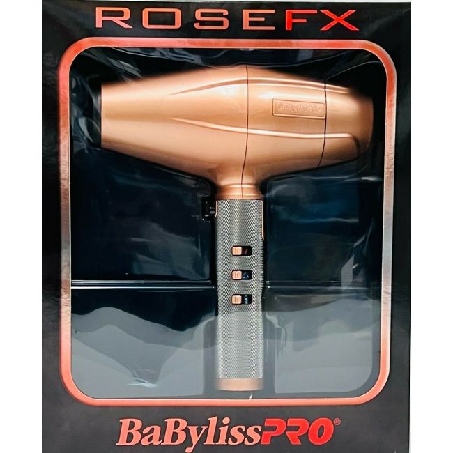 BaByliss PRO RoseFX Turbo Hair Dryer #FXBDRG1