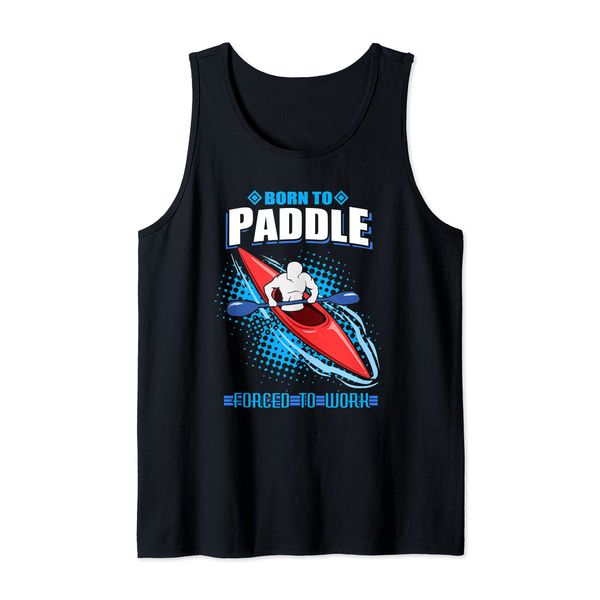 Kayak Gift Kayaking and Paddling Tank Top