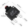 RKURCK 20 Amps Thermal Circuit Breakers 125/250V AC 32V DC Push Button Manual Reset Overload Protector Switch 20A 2 Pcs