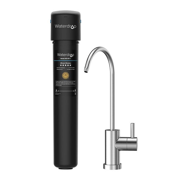 Waterdrop 17UB Under Sink Water Filter System,NSF/ANSI 42 Certified,USA Tech
