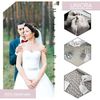 Unicra Wedding Hair Pins Silver Rhinestone Headpiece Opal Crystal Hair Accessories for Women and Girls (Pack of 2)