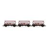 Hornby R60071 CDA Hopper Wagons, Three Pack, EWS, Silver