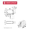Häfele 2 PACK Mini Latch Automatic Spring Catch