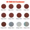 132Pcs 3" Sanding Discs Foam Buffering Sponge Pad Sander Paper + Drill Adapter