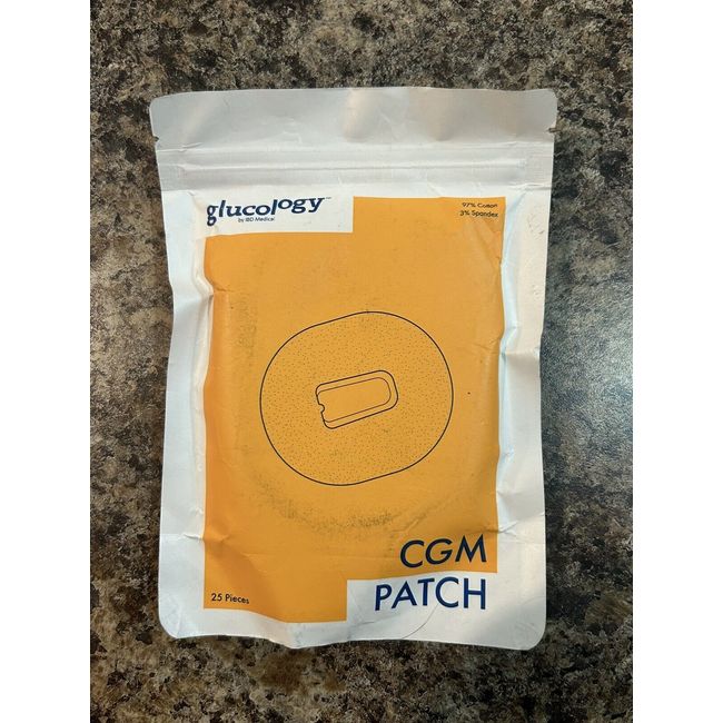 Glucology Dexcom G4/G5 CGM Patch | Adhesive & Water Resistant | 25 Pack