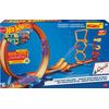 Hot Wheels Track Set with 1 Car, STEAM Flight Path Challenge, Learn The Basic Physics of Trajectory, Track Storage