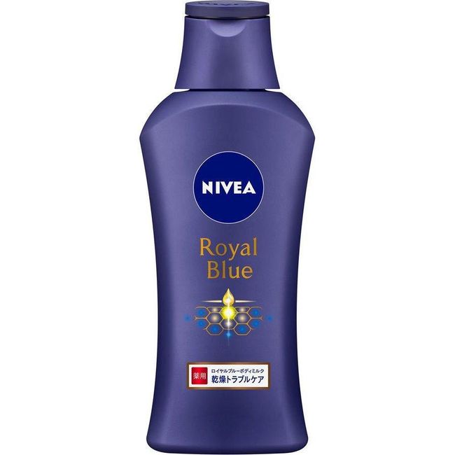 Nivea Japan Royal Blue Body Milk Trouble Care Milky Lotion 200g