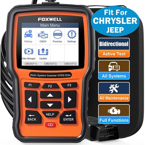 Bidirectional Car Scanner OBD2 fit for Chrysler Jeep Dodge All System Diagnostic