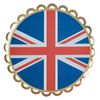 Ginger Ray Union Jack Coronation Party Paper Plates - 8 Pack