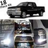For 2007-2013 Silverado Sierra White LED Interior Exterior Lights kit +Tool CS3F