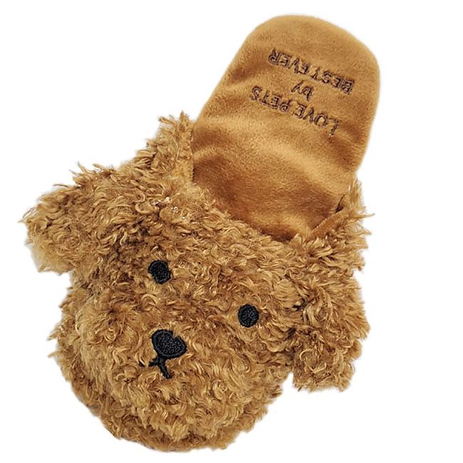 LOVE PETS by BESTEVER, Slippers, Toy Poodle, Snack Pocket, Dog, Cat, Toy, Pet Toy, Sound, Play Together, Best Ever Japan